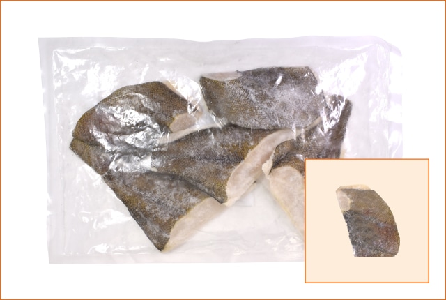 黄金カレイ切身 骨取(無塩)